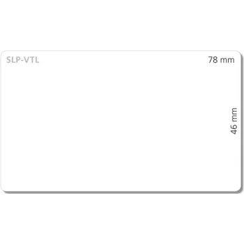 SEIKO II SLP-VTL Video Labels White (Top) 54x70mm 220 Labels/Roll Direct Thermal