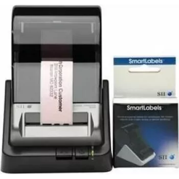 Seiko Instruments rausvos spalvos tiesioginės terminės etiketės, skirtos Smart Label Printer 100, 120, 200, 220, 620, 650SE, EZ30, Pro (54 mm x 101 mm, 220 etikečių/ritinyje, 1 ritinys) 42100602