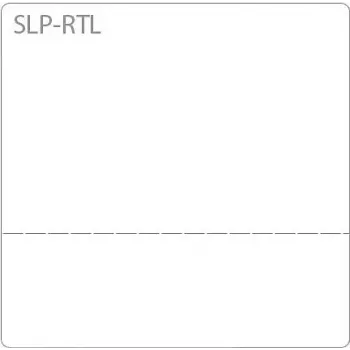 Seiko Instruments SLP-RTL pusiau lipnios siuntų etiketės 37 x 37 mm, 1120 etikečių (2 ritinėliai po 560) skirtos Smart Label Printer 200, 220, 240, 420, 430, 440, 440 Office Administration Pack, 450 42100641