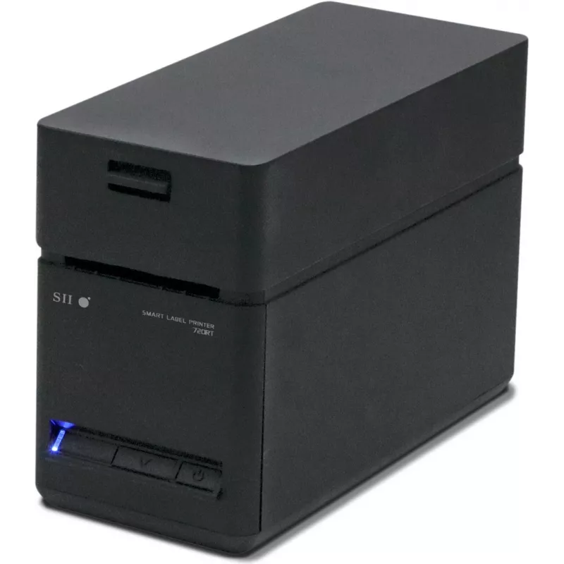 SEIKO SLP-720RT LAN+USB tiesioginio terminio spausdinimo etikečių spausdintuvas, 203 dpi, 200 mm/s, pjoviklis, juodas