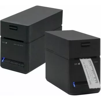 SEIKO SLP-720RT belaidis tinklo etikečių spausdintuvas, 300 dpi tiesioginės terminės spaudos, USB/Ethernet/Wi-Fi, automatinis pjaustytuvas, juodas/pilkas