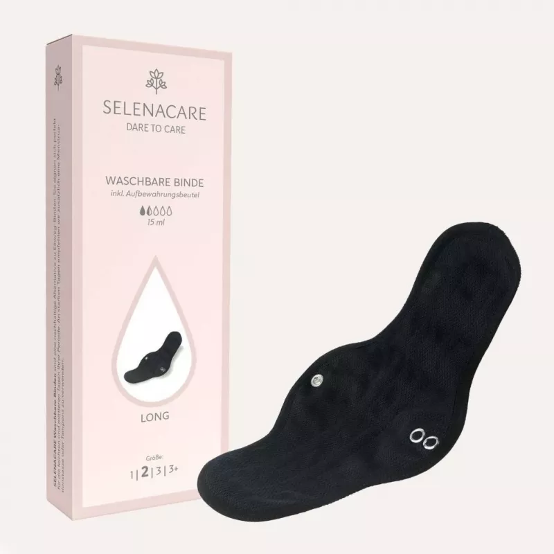 Selenacare Washable Pad / 1 - Daugkartinis menstruacinis įklotas dienos sugerčiai