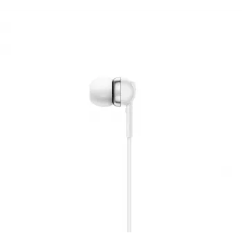 Sennheiser CX 80U laidinės USB-C ausinės su mikrofonu, baltos