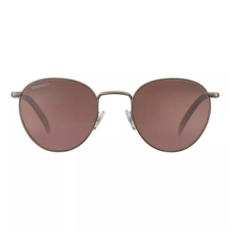 SERENGETI Unisex 8928 Akiniai nuo saulės – Juodas rėmas, Drivers Brown lęšiai, 50/21/140 mm
