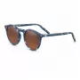 SERENGETI Unisex akiniai SS041005 stačiakampis acetatinis rėmelis fotochrominiai pilki poliarizuoti mineralinio stiklo lęšiai 48mm