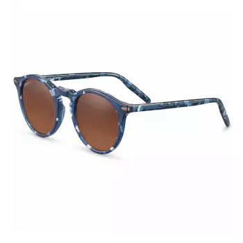 SERENGETI Unisex Akiniai SS041005-S – Fotochrominiai Poliarizuoti Mineralinio Stiklo Lęšiai 48/23/145 mm