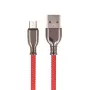 Setty USB-A į Micro-USB laidas 1,0 m 3A greitas įkrovimas Raudonas FC-M