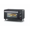 Severin TO 2062 mini orkaitė, 9 L, 800 W, su rotisserie, šepetėliuotu nerūdijančiu plienu/juoda