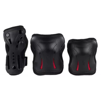 SFR Triple Pads Set Candi L – Kelių, alkūnių ir riešų apsaugos rinkinys
