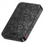 SHARGE CarbonMag 10K belaidis maitinimo bankas, 10 000 mAh, Qi2 15 W, USB-C 20 W, juodas YDD-SG-C2TXWCX-HEI