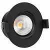 Shelly PbS Hilux DS8 LED Recessed Spotlight, 2200-6500K, CRI95, 600lm, Bluetooth, Wi-Fi, Black