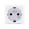 Shelly Plug M Gen3 White 2-Pack – išmanusis kištukas su energijos stebėjimu, 13A, Wi-Fi ir Bluetooth (F tipas)