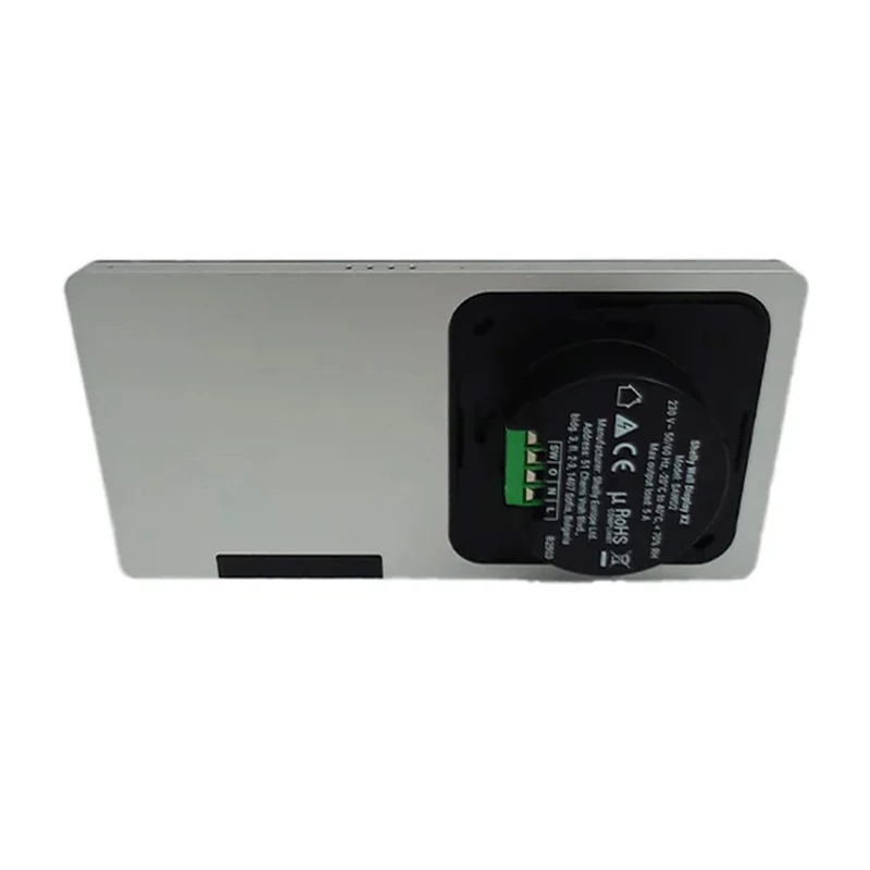 Shelly Wall Display X2 WiFi/BLU (Baltas)