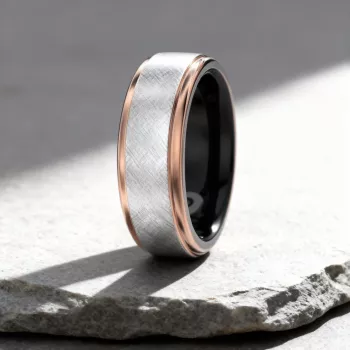 HiFuture Ring2 išmanusis žiedas, 7 dydis (56 mm), Rose Gold