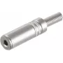 shiverpeaks BASIC-S 3,5 mm stereo jack sujungėjas, metalinis korpusas, litavimo jungtis, polietileno maišelis su Euro skylute (BS51210-M)