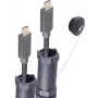 shiverpeaks BASIC-S aktyvus optinis HDMI kabelis 4K 30m šarvuotas, atsparus trypimui, juodas BS30-04485