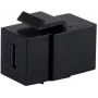 SHIVERPEAKS BASIC-S USB-C 3.1 Gen 2 Keystone jungtis, moteriška-moteriška, 10 Gbps, juoda BS08-10040