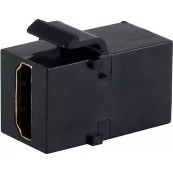 SHIVERPEAKS BS08-10052 Keystone HDMI 2.1 sujungimo modulis, moteriškas-moteriškas, 8K 48Gbps, juodas