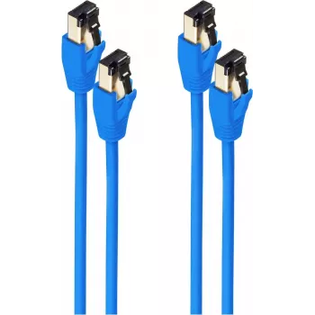 shiverpeaks BS08-41071-2 Cat8.1 F/FTP tinklo kabelis, mėlynas, 10 m, RJ45, 40 Gbps, LSZH