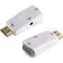 SHIVERPEAKS BS10-01001 HDMI į VGA + 3,5 mm garso aktyvus konverteris, 1080p, juodas
