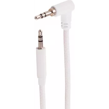 SHIVERPEAKS BS14-07036 3,5 mm TRS audio kabelis, kampuotas – tiesus, baltas, 2 m