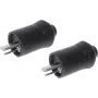 SHIVERPEAKS BS54030-SET svirtiniai-nut tipo laidų jungčių rinkinys, 25 vnt., 2/3/5 polių, 0,14-4,0 mm², 400 V, 32 A, juodas
