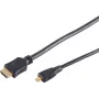 SHIVERPEAKS BS77472-3 HDMI laidas 2m Type A į Micro D juodas