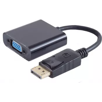 SHIVERPEAKS DisplayPort 1.1 – VGA adapterio kabelis, 15 cm, juodas 14-05009