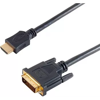 SHIVERPEAKS HDMI į DVI-D Single Link kabelis, 5 m, juodas, SI-77485