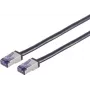 SHIVERPEAKS S/CONN maximum connectivity Cat. 6A Flex S/FTP tinklo kabelis, RJ45, 25 m, juodas 08-28105