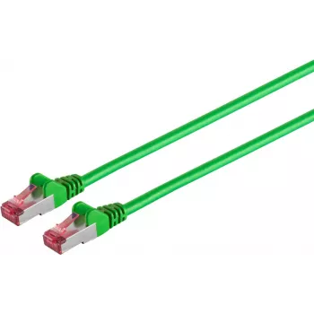 SHIVERPEAKS S/CONN maximum connectivity Cat 6A S/FTP PIMF halogen-free GHMT sertifikuotas tinklo pataisymo kabelis, žalias, 0,15 m (75711-A0.15G)