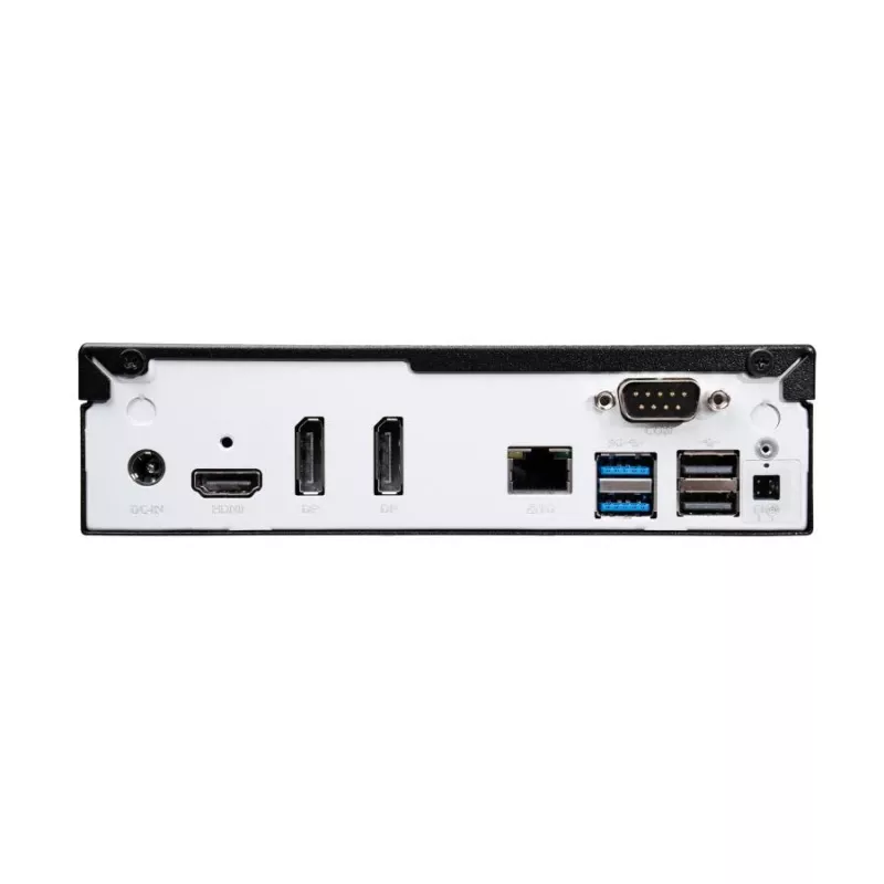Shuttle DH810S Slim PC Barebone, LGA1150, Intel H81, DDR3L, HDMI, DP, M.2, Dual GbE, 8x USB, COM, 24/7