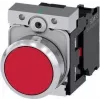 Siemens 3SU1150-0AB20-1CA0 SIRIUS ACT perjungiklis, 22 mm, 2 padėčių, 1NO, juodas