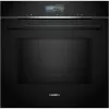 SIEMENS HM736GAB1 iQ700 įmontuojama orkaitė su mikrobangų funkcija, juoda, 60 cm, Home Connect