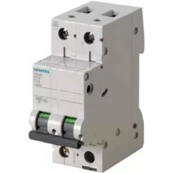 Siemens SENTRON 5SL6 automatinis jungiklis 10 A 1P+N B tipo 6 kA 230 V DIN bėgiui 5SL6510-6