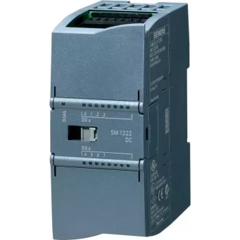 Siemens SIMATIC S7-1200 skaitmeninių ir analoginių įėjimų/išėjimų modulis 6ES7222-1BH32-0XB0, 8 DI, 8 relinės DO, 2 AI, 2 AO, 24V DC