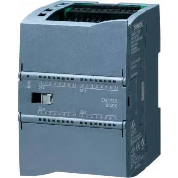 Siemens SIMATIC S7-1200 SM 1223 skaitmeninių įėjimų/išėjimų modulis, 8 DI/8 DO, 24 V DC, tranzistorinis 6ES7223-1BH32-0XB0