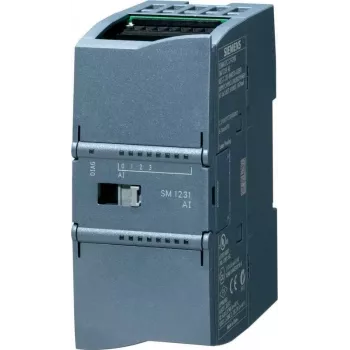 Siemens SIMATIC S7-1200 SM 1231 analoginio įėjimo modulis 6ES7231-4HD32-0XB0, 4 AI, 0-20mA/4-20mA, 13 bitų, nuimama gnybtų blokas