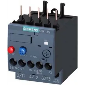 SIEMENS SIRIUS 3RU21161JB0 šiluminė perkrovos relė 7-10 A Class 10 S00 varžtiniai gnybtai