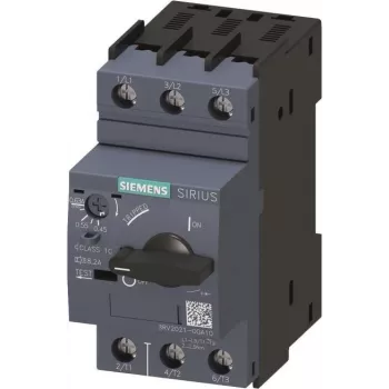 Siemens SIRIUS 3RV2 variklio starterio apsauginis jungiklis 0,45-0,63A 3RV2021-0GA10