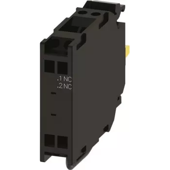 Siemens SIRIUS ACT kontaktinis modulis, 1 NC, varžtiniai gnybtai, 500 V izoliacija, 6 A AC-15, 3SU14001AA103HA0