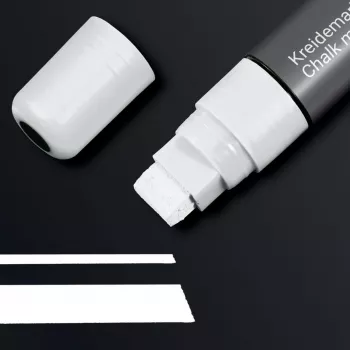 SIGEL Chalk Marker 150 Chisel Tip 5-15 mm White Wipeable 1 Vnt.