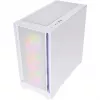 SILENTWARE Flow 110 ARGB White Tempered Glass Mid-Tower Case