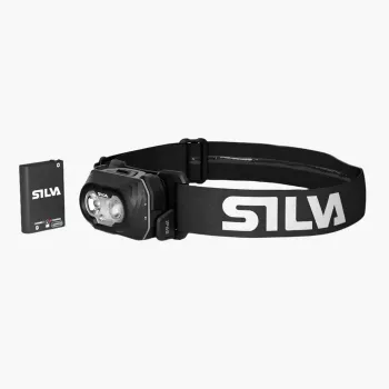 Silva Discover Hybrid Headlamp – juoda (500 lm)