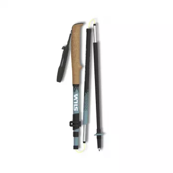 Silva Trekking Carbon Z reguliuojamos trekkingo lazdos (pora) – juoda/pilka