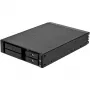 SilverStone SST-FS202B-V2 2-Bay 3,5 inch SATA Hot-Swap Cage for 5,25 inch Bay - Black