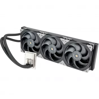 SILVERSTONE TECHNOLOGY SST-XE420 Low Profile CPU Aušintuvas, Juodas/Sidabrinis