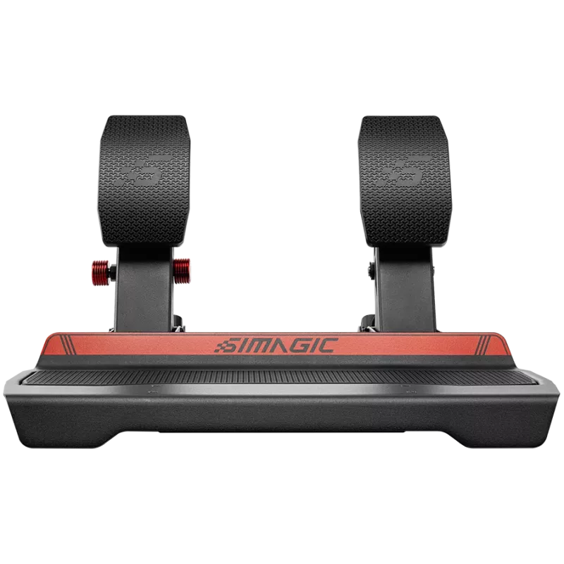 SIMAGIC P700 Modulinė pedalų sistema su 150 kg apkrovos jutikliu ir 35 reguliuojamais stabdžių nustatymais