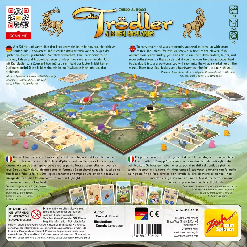 SIMBA-DICKIE Die Trödler aus den Highlands – The Highland Fling – DVD – 2 diskai – Region 2 – Vokiečių/anglų kalba – 270 min – FSK 0
