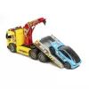 SIMBA-DICKIE Giant Tow Truck su šviesomis, garsais, judančiu kranu ir gerve – gelbėjimo automobilis vaikams nuo 3 metų